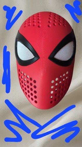 Maschera stile spider - maschera,