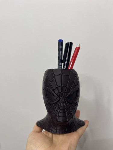 Portapenne spider man nero - portapenne, a