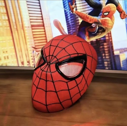 Maschera spider man rosso - maschera, rosso/nero