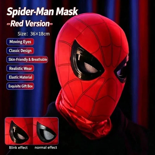 Maschera spider man con occhi - spider-man,