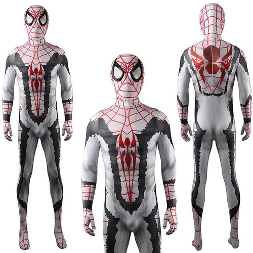 Body spiderman bianco fumetto - spiderman,